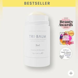 NEW FORMULAÉ PRESCOTT Tri Balm Stick 3 in 1 Cleanse Exfoliate Moisturize Luxury